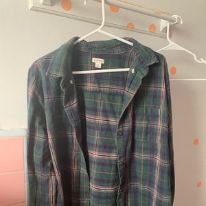 Plus size flannel